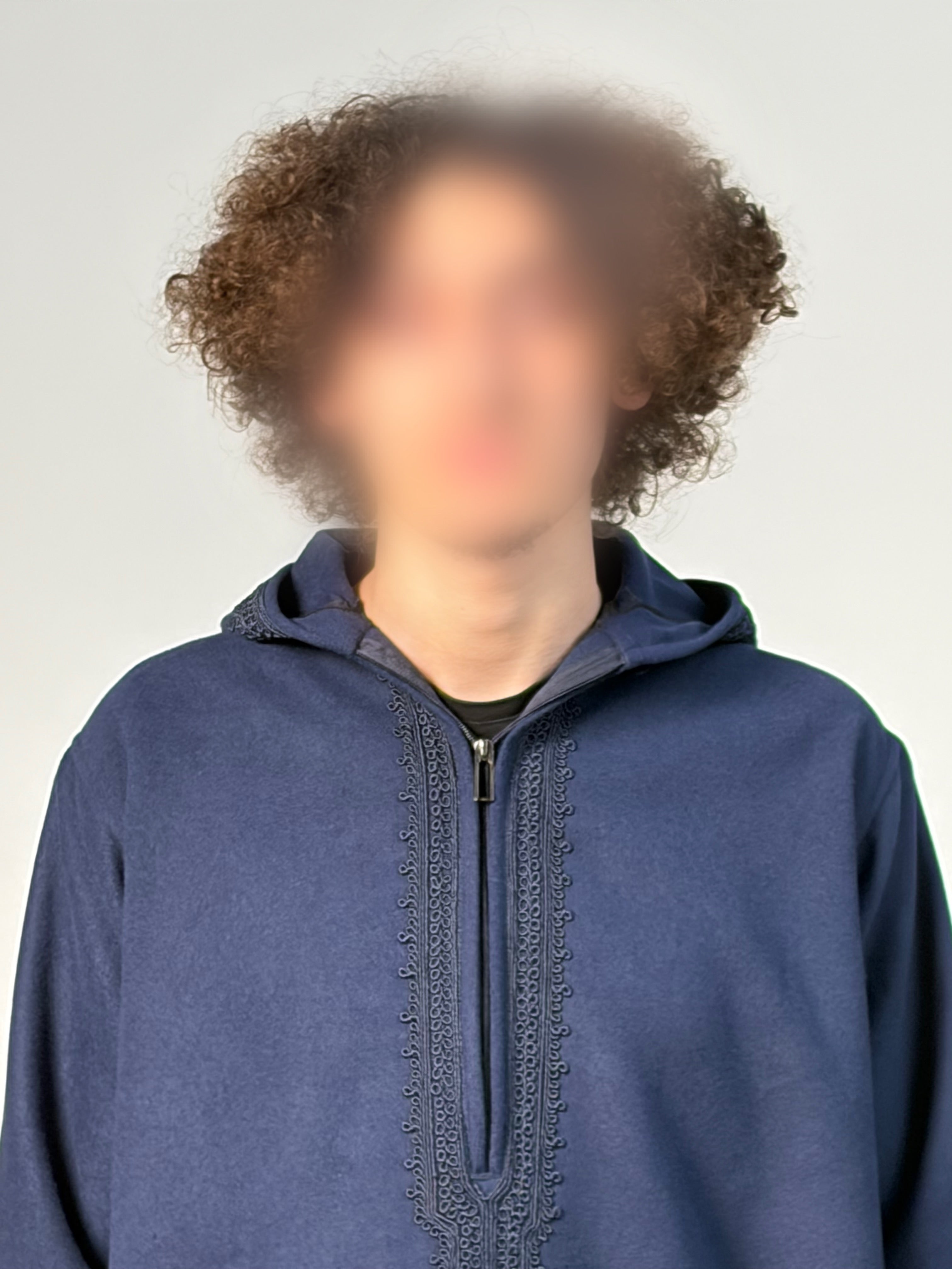 Djellaba collection hiver  ❄️(Bleu)