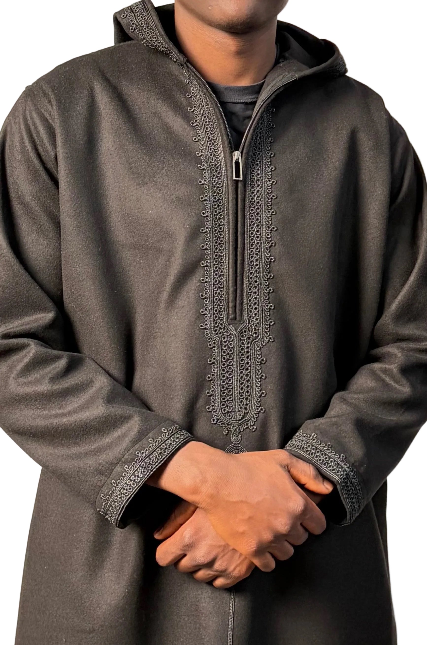 Djellaba collection hiver  ❄️(Noir)