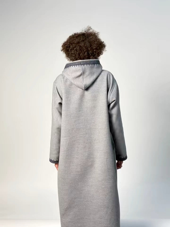 Djellaba collection hiver  ❄️(Gris)