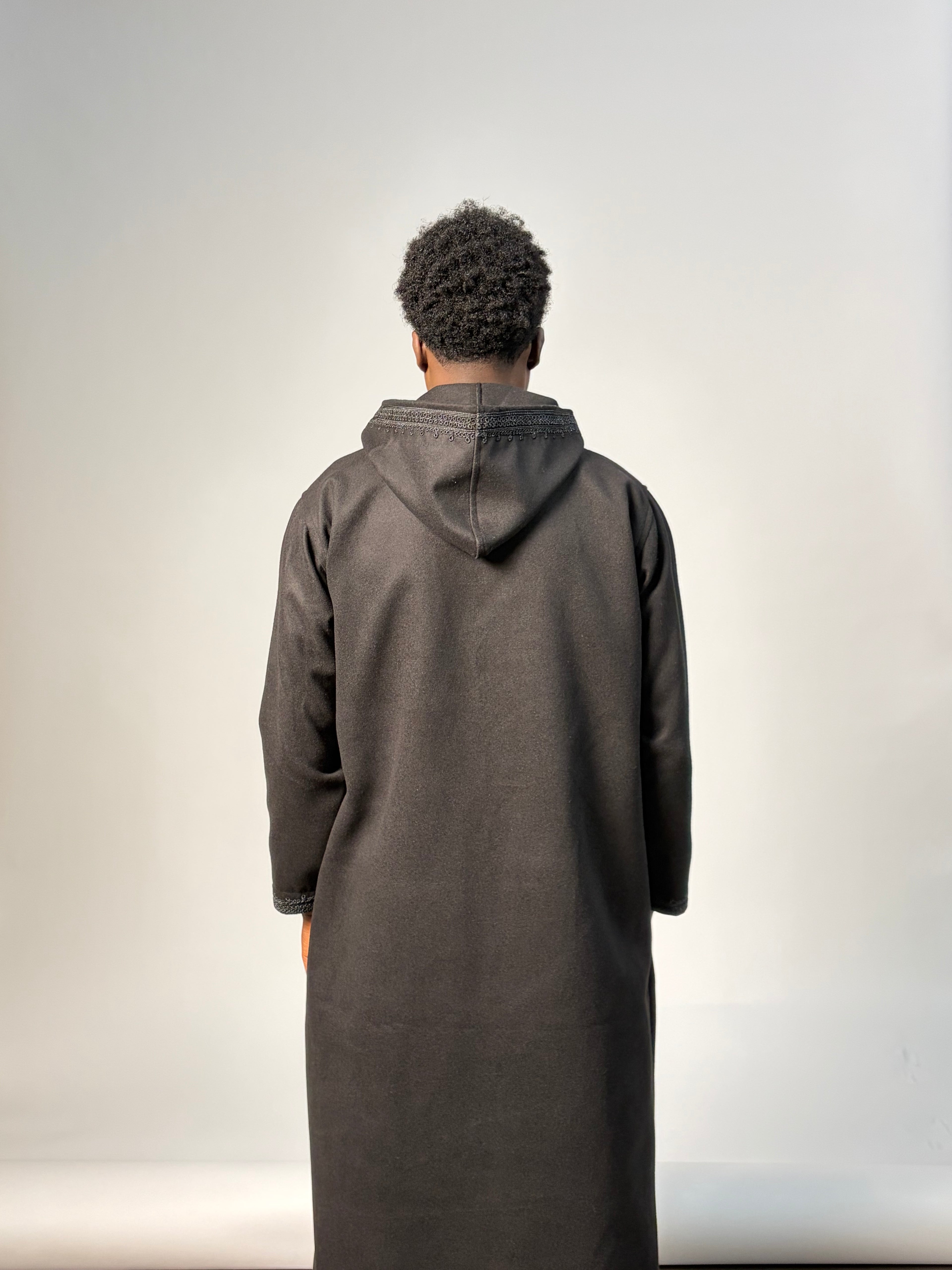 Djellaba collection hiver  ❄️(Noir)