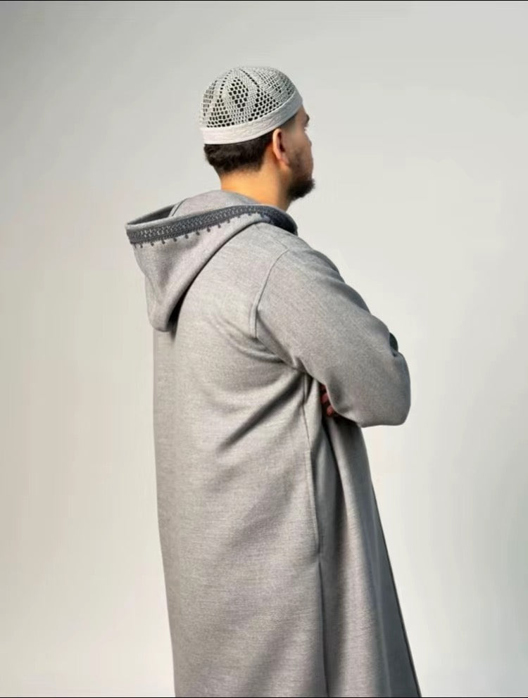 Djellaba collection hiver  ❄️(Gris)