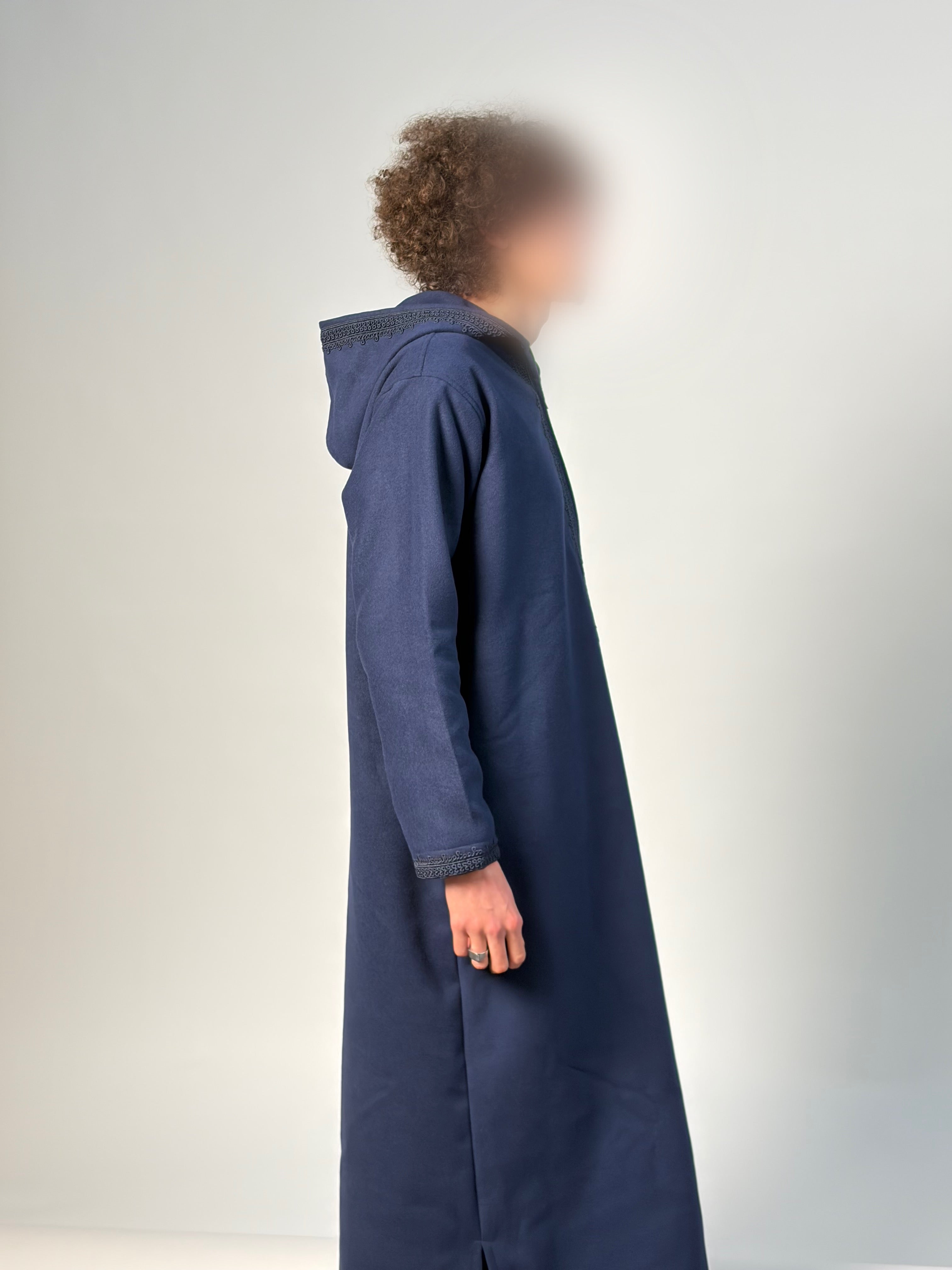 Djellaba collection hiver  ❄️(Bleu)