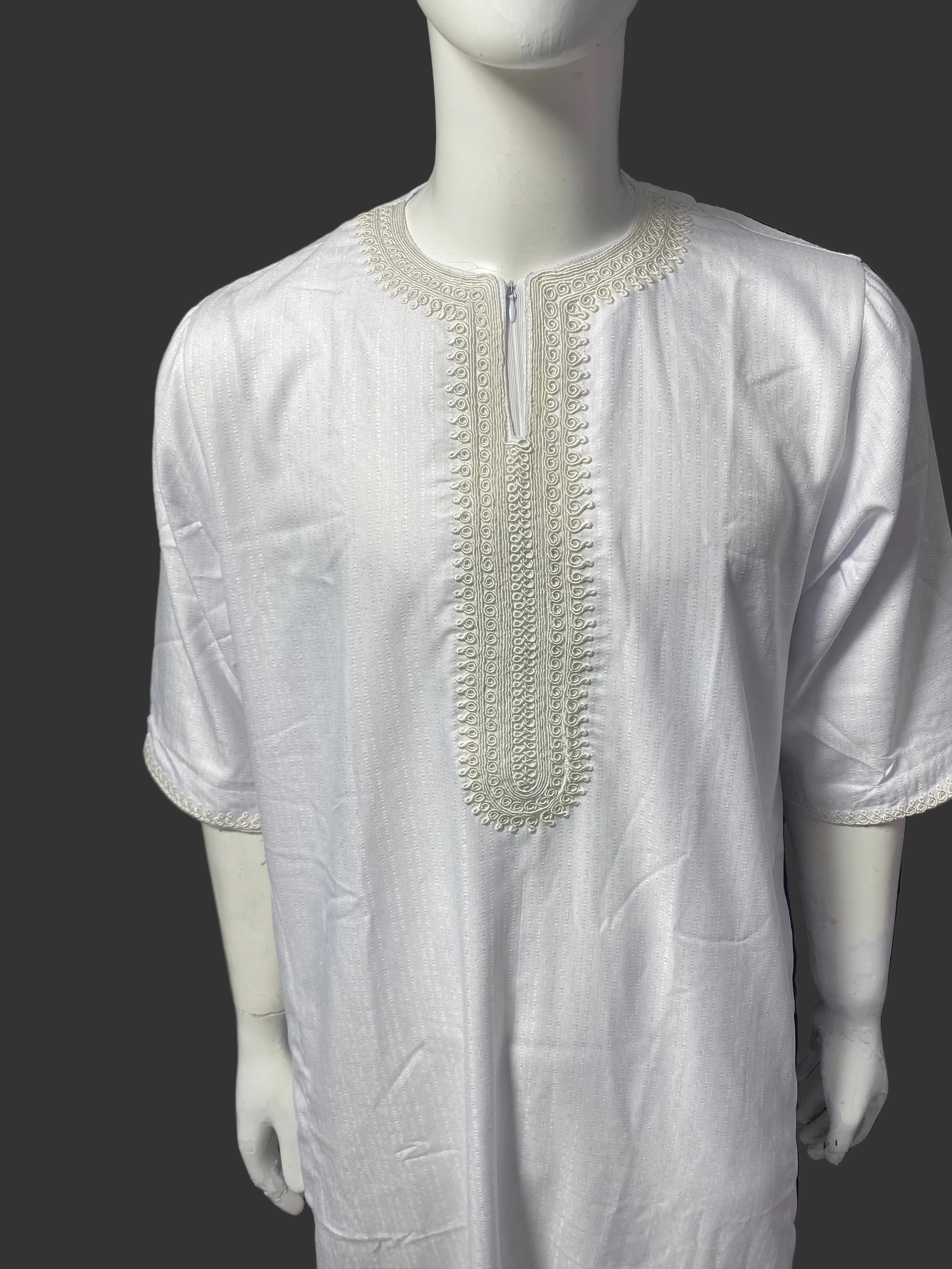 Djellaba marocaine collection été (Blanc) 🤍                               (La chéchia n’est pas offerte)