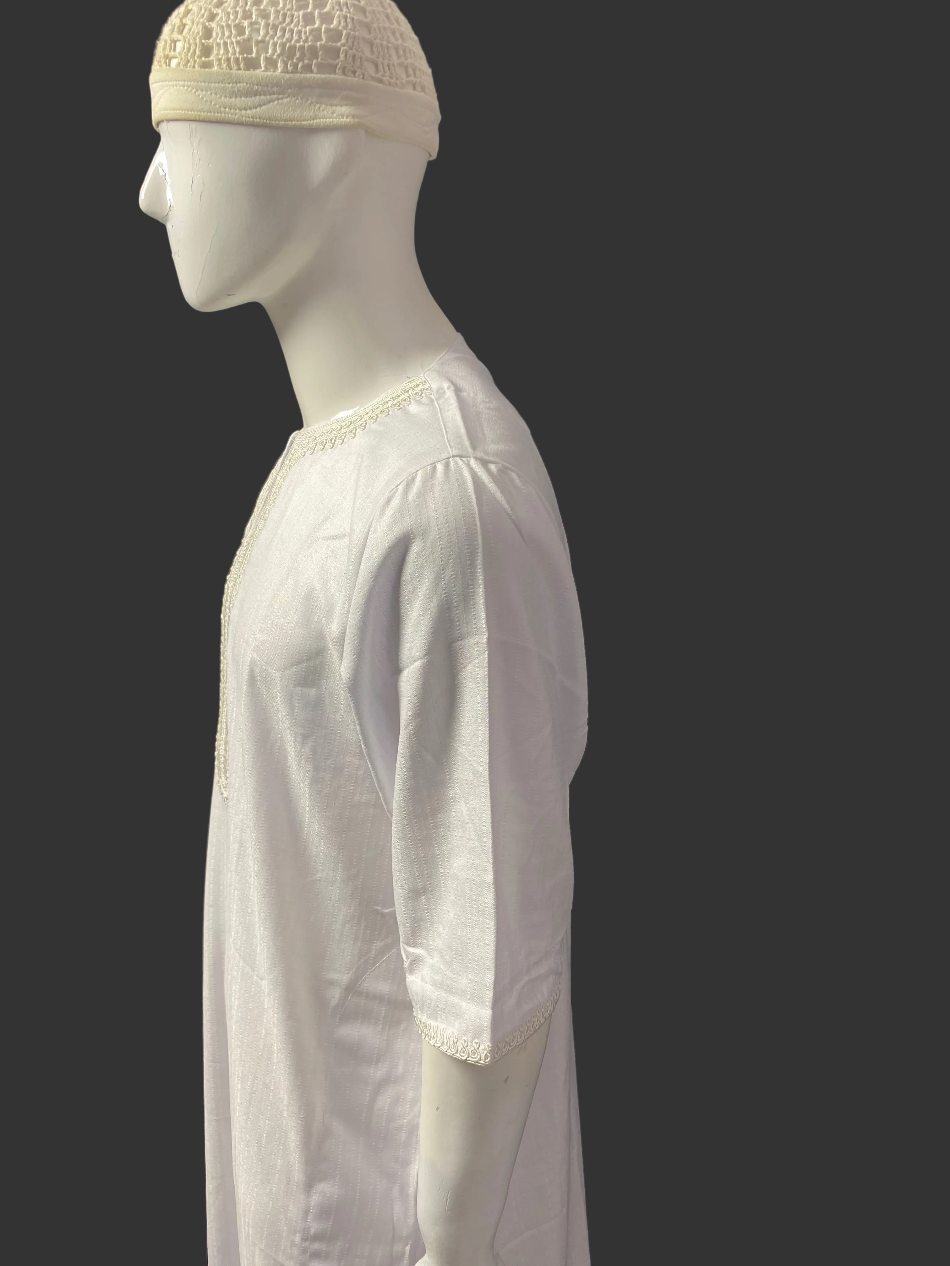 Djellaba marocaine collection été (Blanc) 🤍                               (La chéchia n’est pas offerte)