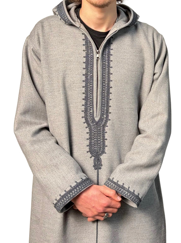 Djellaba collection hiver  ❄️(Gris)